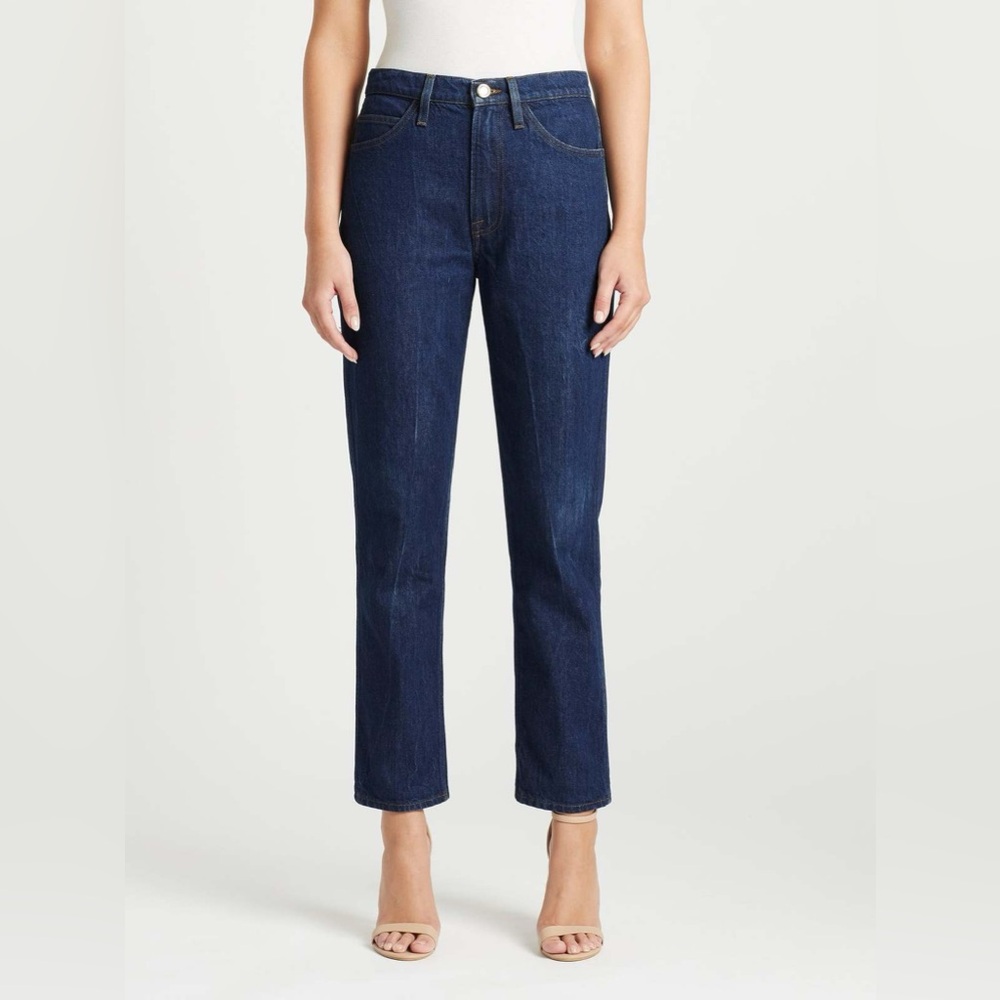 Frame Denim Le Italian Straight-Vintage Blue 477